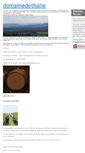 Mobile Screenshot of domainedethalie.com